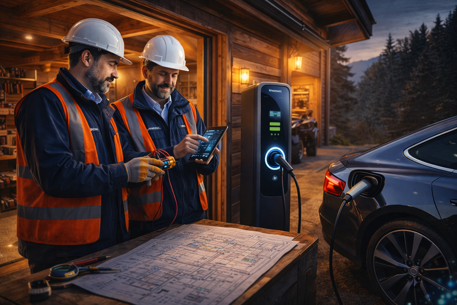 MAFATEC - Bornes de Recharge