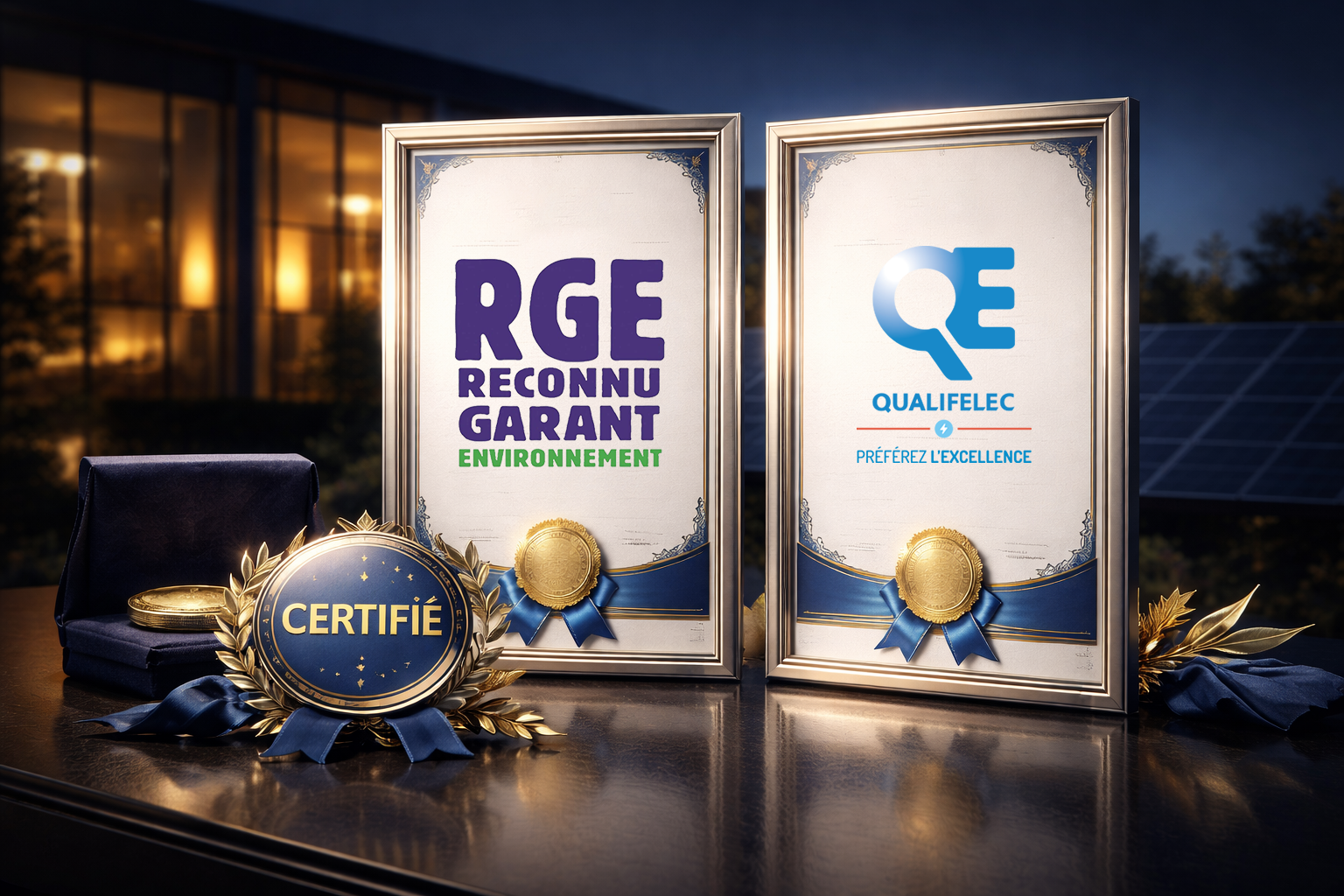 MAFATEC - Certifications Qualifelec & RGE