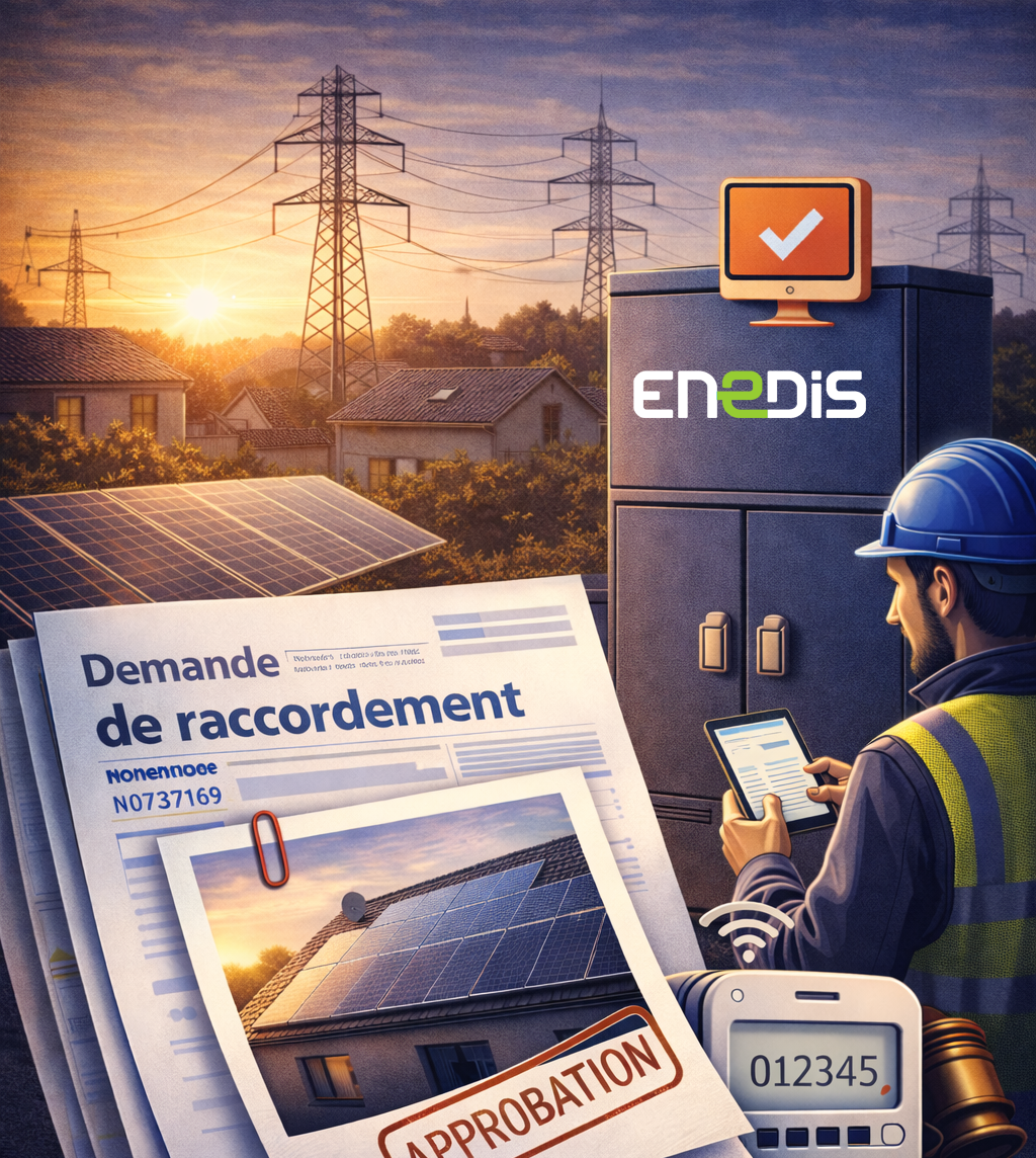 MAFATEC - Raccordement photovoltaïque au réseau ENEDIS